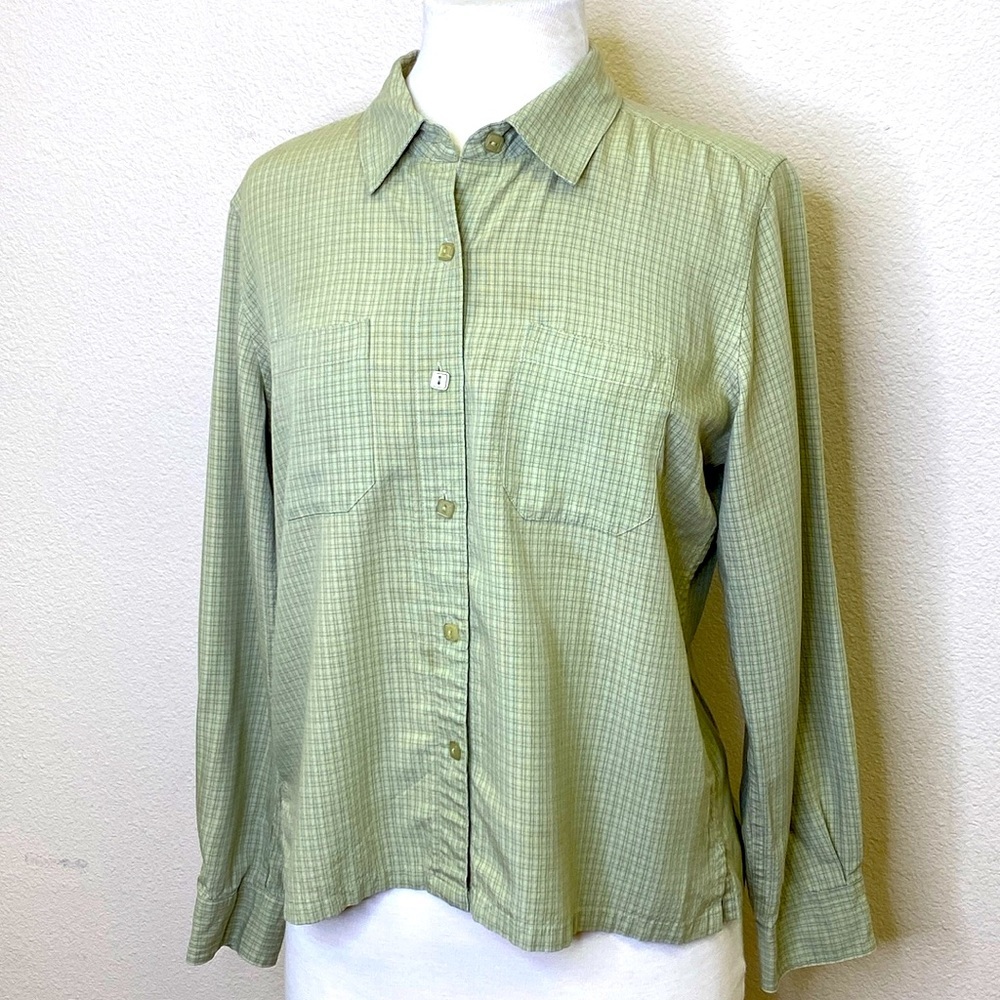 Christopher & Banks Button Front Shirt Women's Size Medium